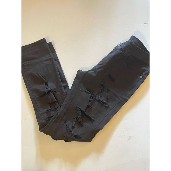 Golden Denim Distressed Skinny Jean - Picture 1 of 3